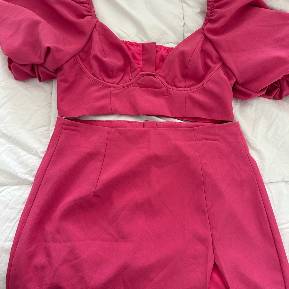 Shein Pink Matching Set - Picture 2 of 2